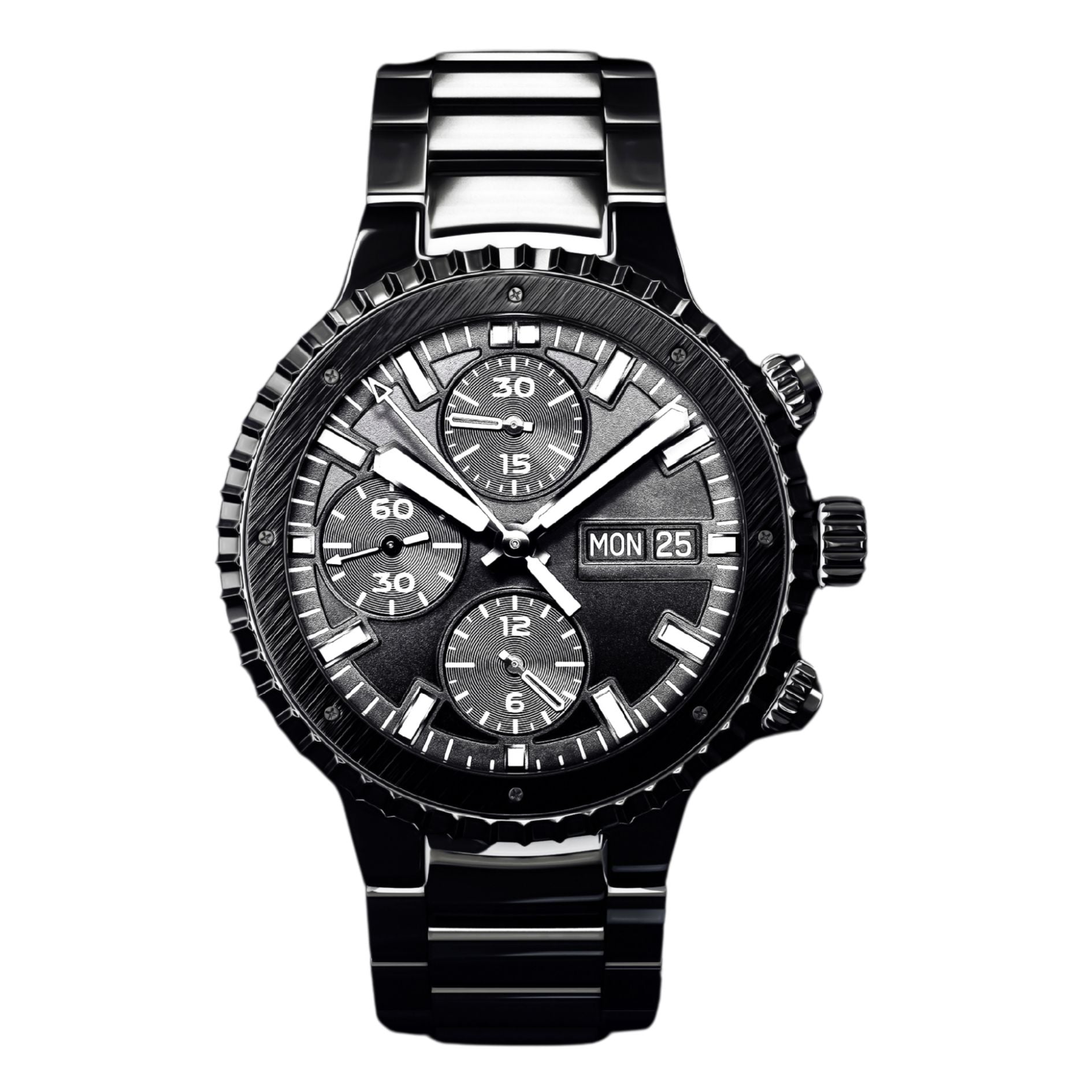 Luxury Men's Quartz Watch | Waterproof Stainless Steel Analog Wrist Watch