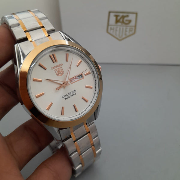 Tag Heuer Calibre 5-Inspired Men’s Watch – Power & Prestige!